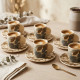 Coffee Cup and Saucer Set - 12 Pcs